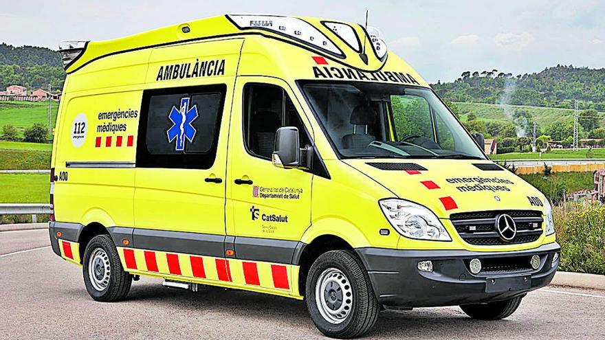Una ambulància del Servei d&#039;Emergències Mèdiques