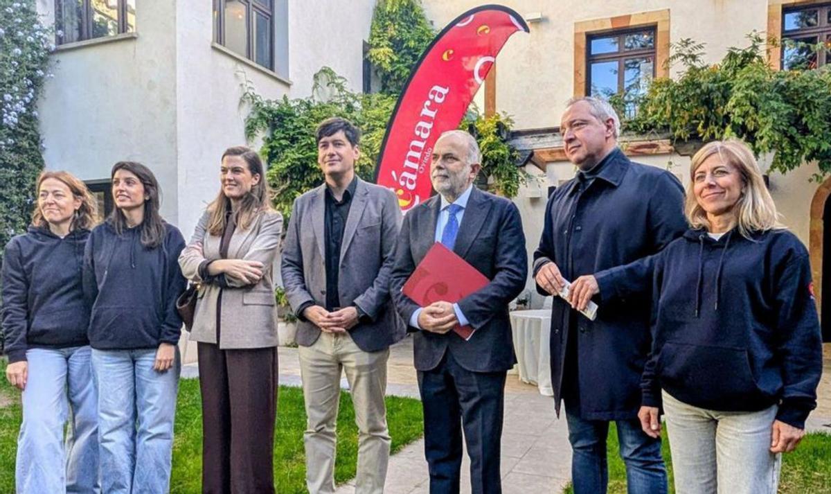 José Ángel García, tesorero de la Cámara de Comercio de Oviedo.