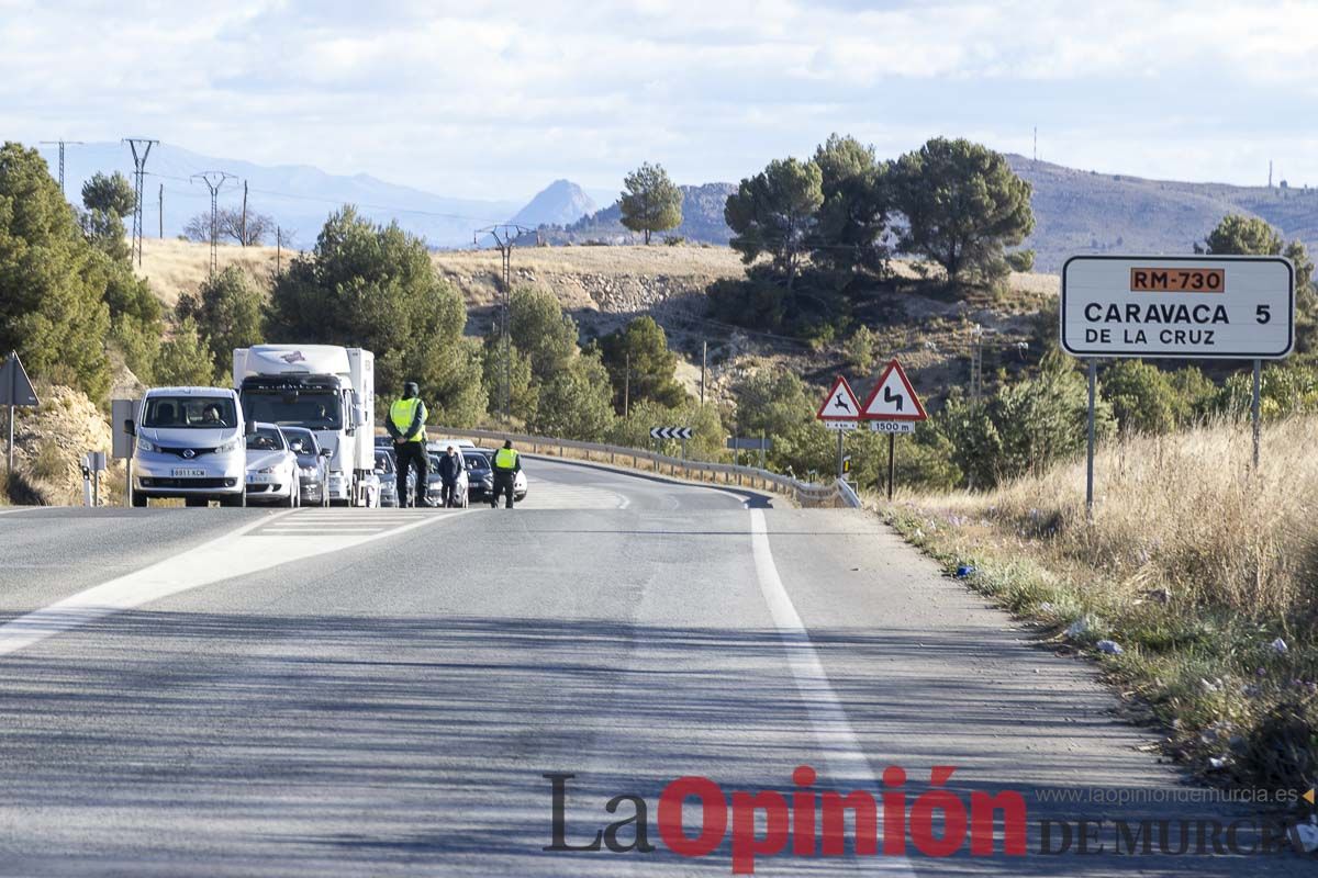 Manifestaciones de agricultores en Caravaca