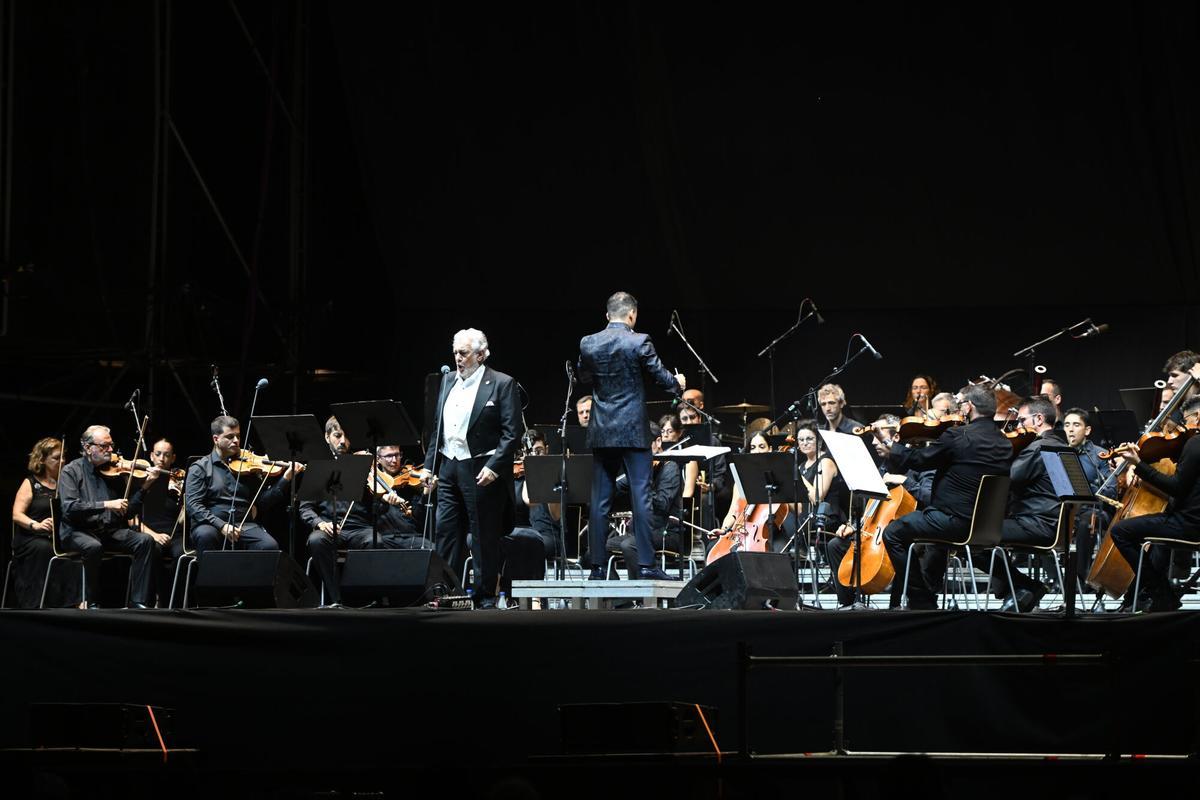 Actuación de Plácido Domingo en el SOM Festival