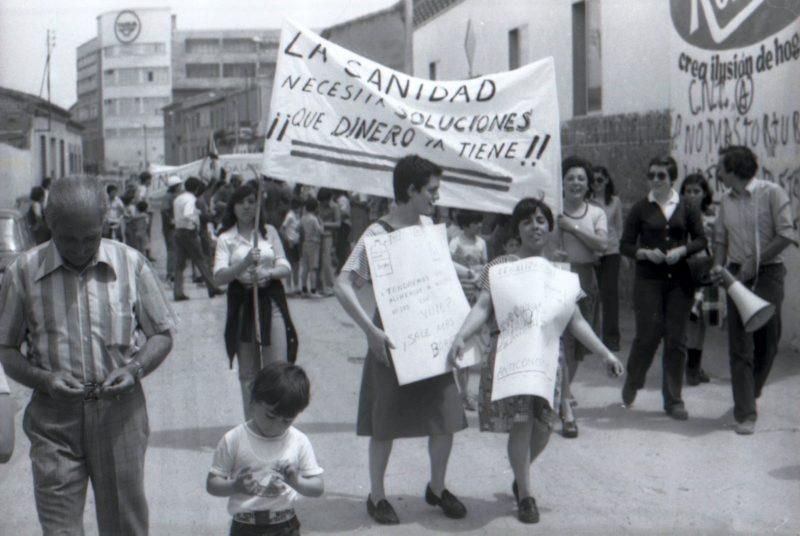 Fotos históricas del barrio Picarral de Zaragoza