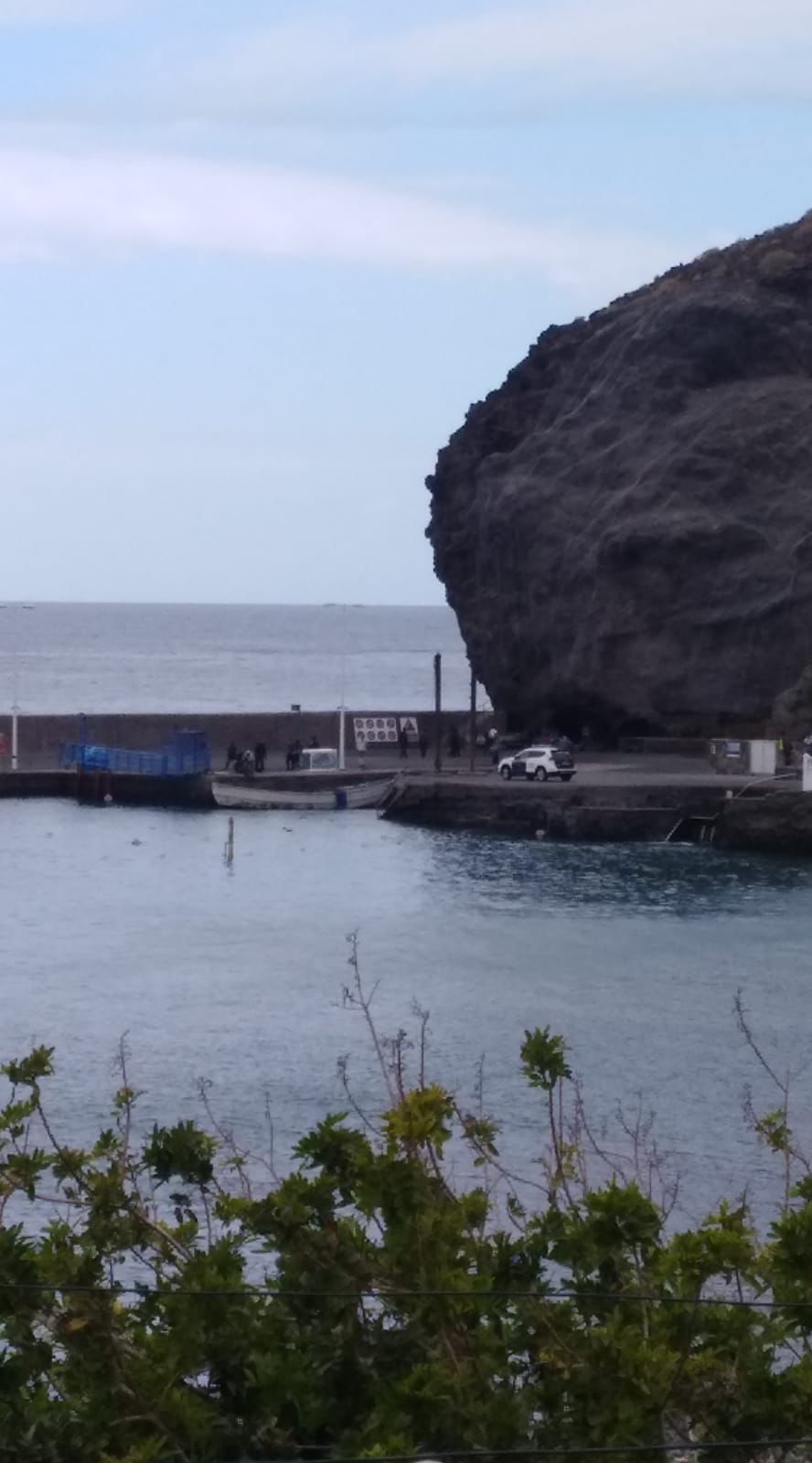 Una patera llega a La Aldea