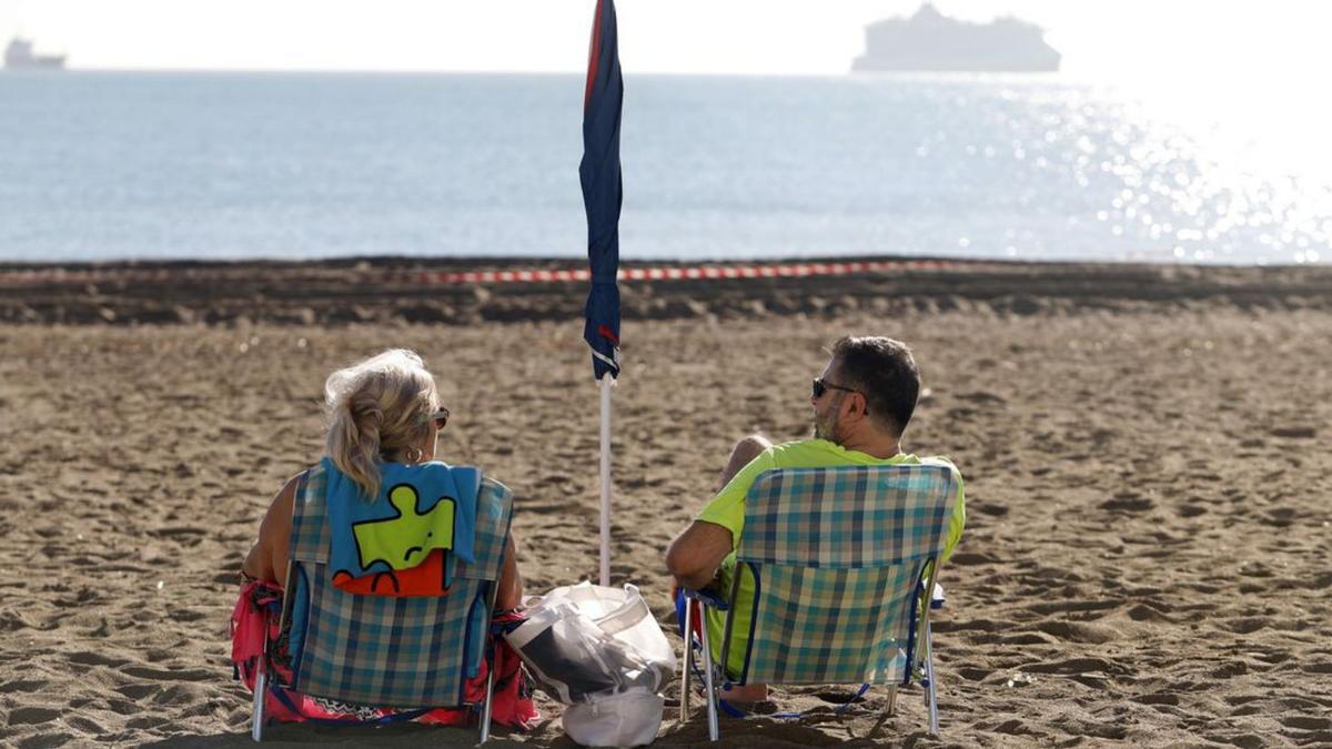 La playa de Huelin