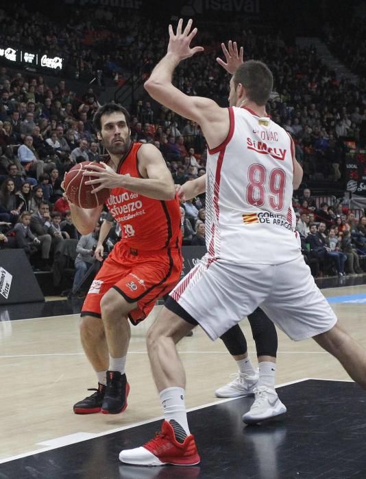 Las imágenes del Valencia Basket - Tecnyconta Zaragoza