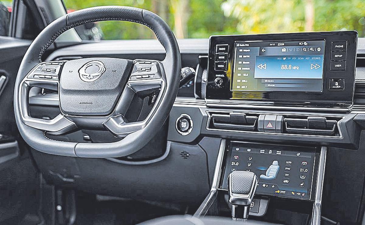 Interior del SsangYong Torres Life G15T AT