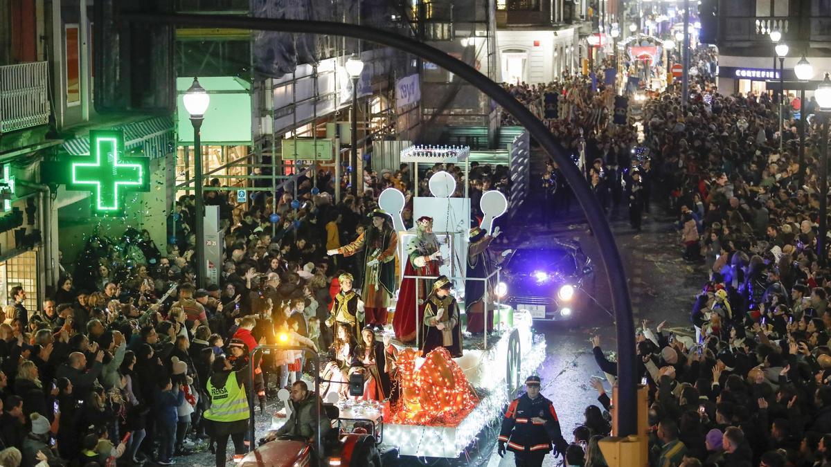 La última Cabalgata de Reyes en Gijón