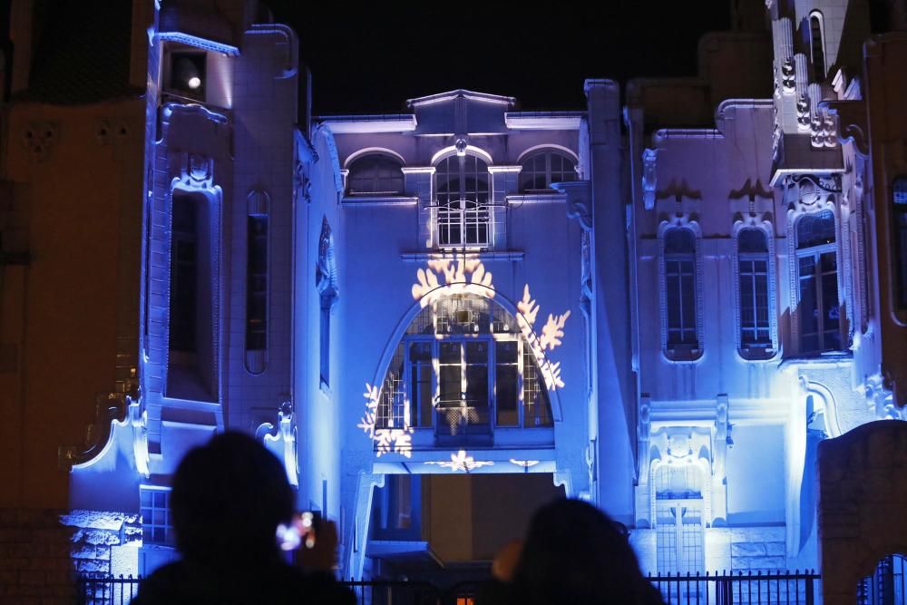 Festa de la llum ''Vibra'' a Girona