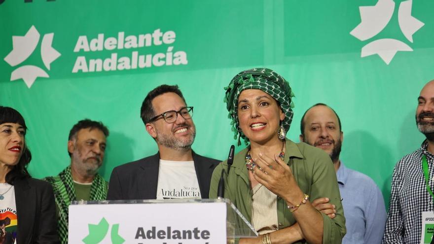 Dos divorcios, la generación del mollete y una "transición ejemplar" de 'Tere' al 'Gafa': historia del éxito electoral de Adelante Andalucía