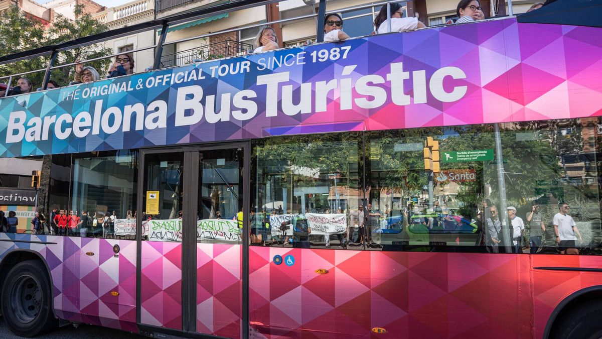 Bus turístico de Barcelona.