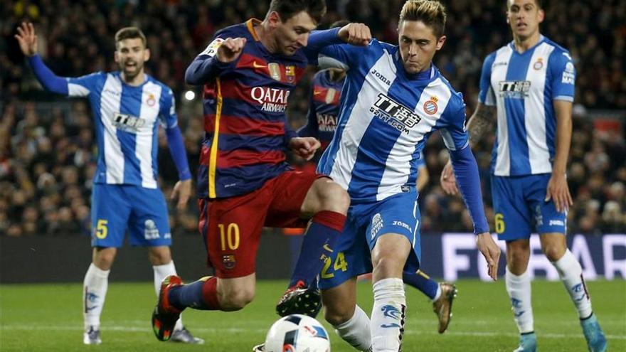 El cordobés Raillo debuta en el Camp Nou con el Espanyol