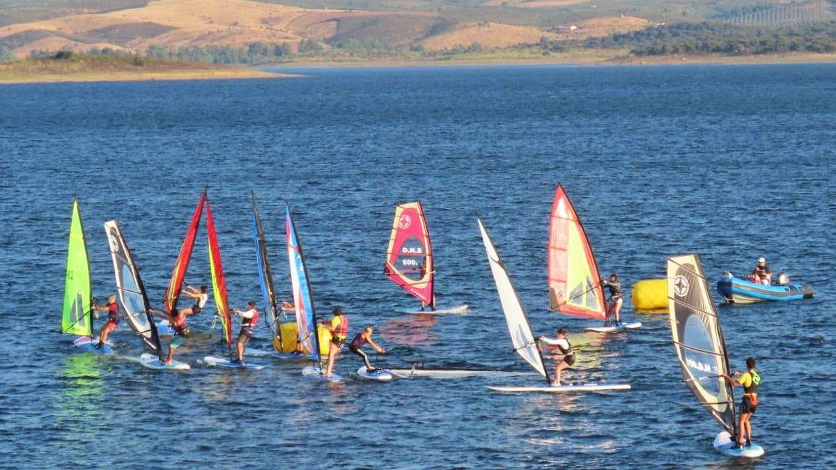 Salida de la regata.