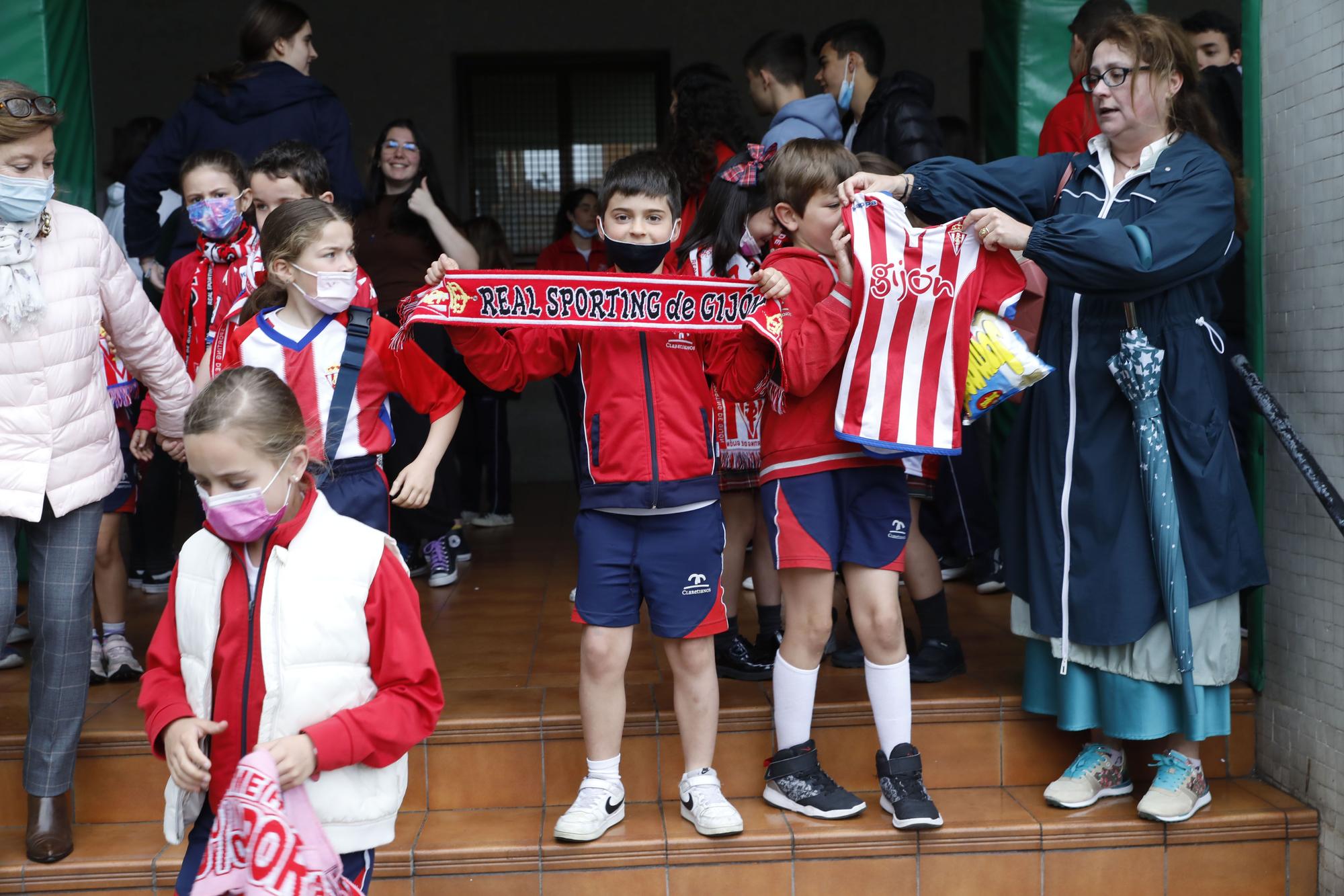 El Corazón de María, con el Sporting