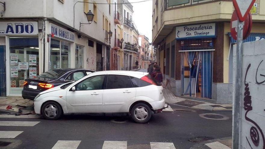 Cinco heridos leves en tres accidentes de tráfico ocurridos hoy en Badajoz