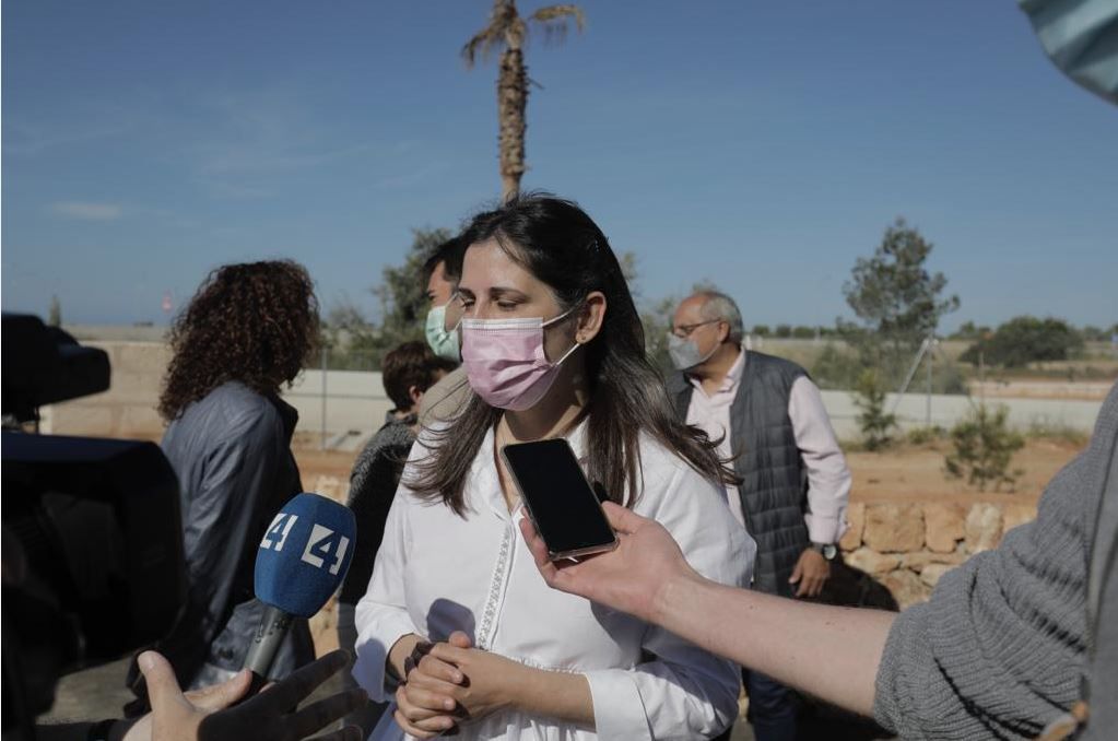 Protestas en la inauguración de la autopista de Campos