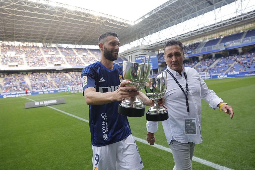 Las imágenes del partido Real Oviedo - FC Cartagena