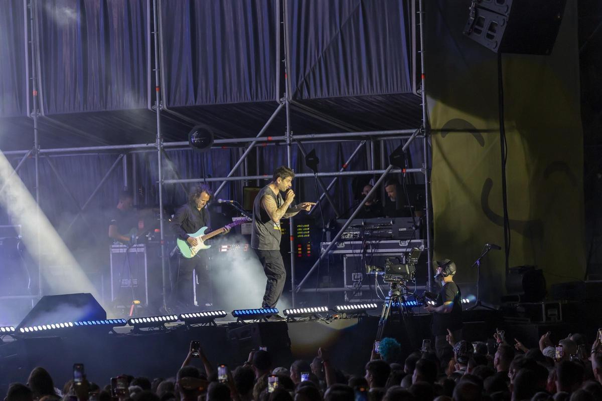 Más de 8.500 personas disfrutan del concierto de Melendi en Brilla Torrevieja