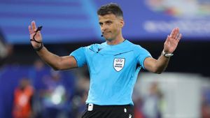 Jesús Gil Manzano arbitró partidos en la Eurocopa 2024.