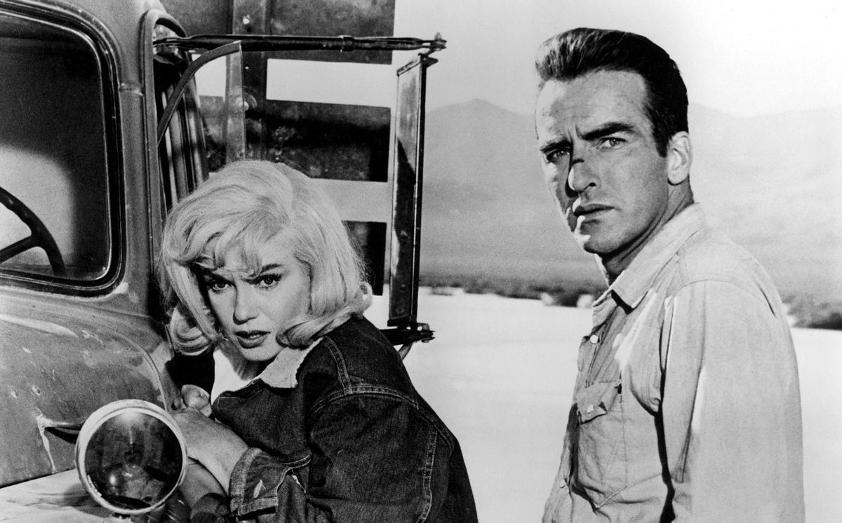 Marilyn Monroe y Montgomery Clift, en 'Vidas rebeldes'