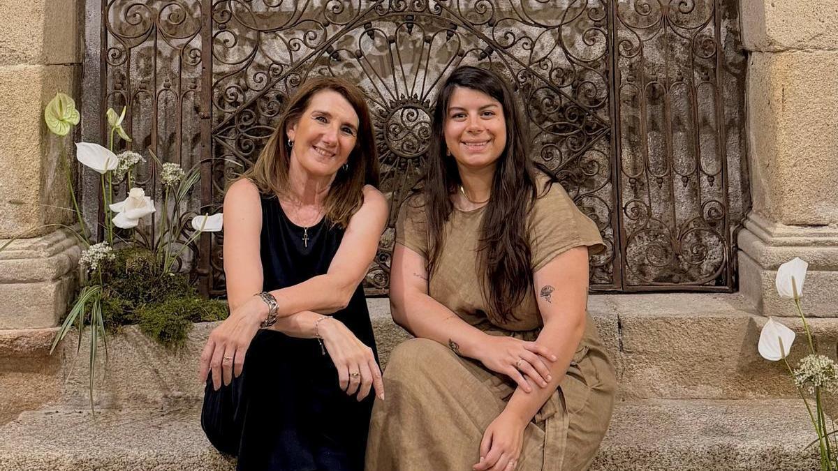 Claudia Maccabelli y Sol Franco, encargadas de 'Munay Studio'.