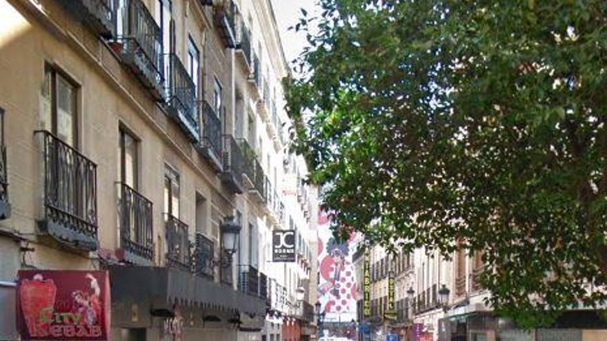 El suceso ocurría en la calle de la Cruz, en Madrid.