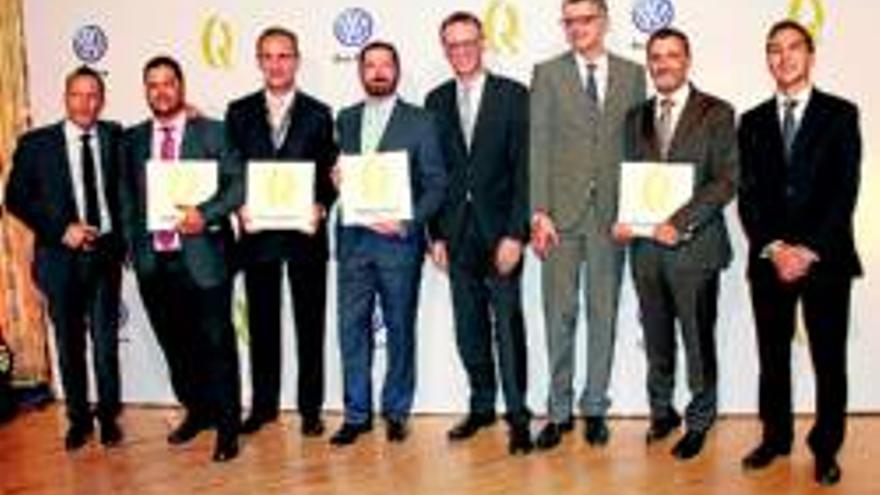 Santano Automoción recibe el Volkswagen Quality Award 2014