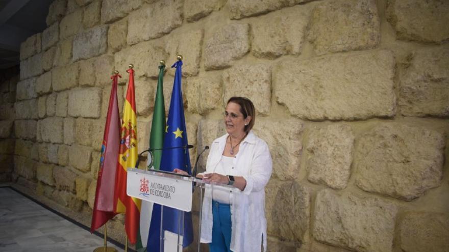 Blanca Torrent, durante la rueda de prensa.