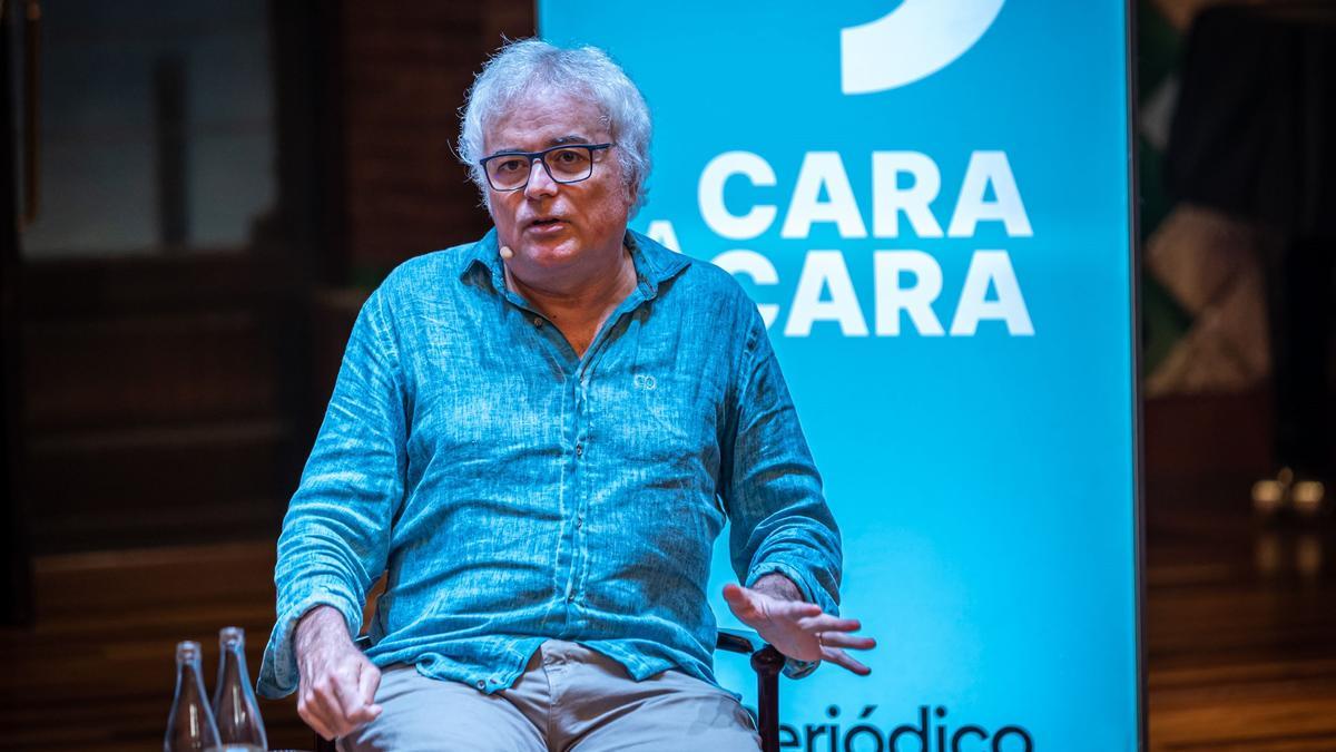 Barcelona 22/05/2023 Entre todos Cara a Cara con Jordi Bianciotto en la sala Assaig del Palau de la Música. AUTOR: JORDI OTIX