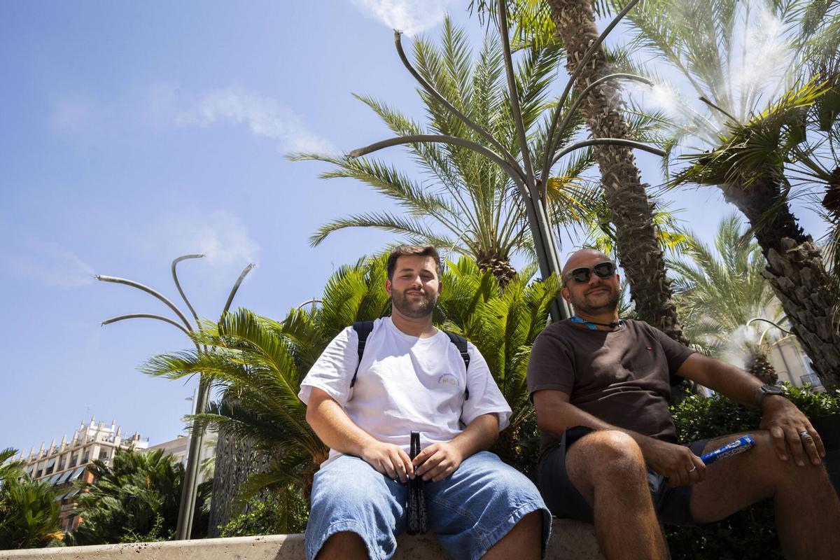 Valencia. VLC. Calor extremo en Valencia con temperaturas de hasta 43 grados y térmometros que marcan hasta 48