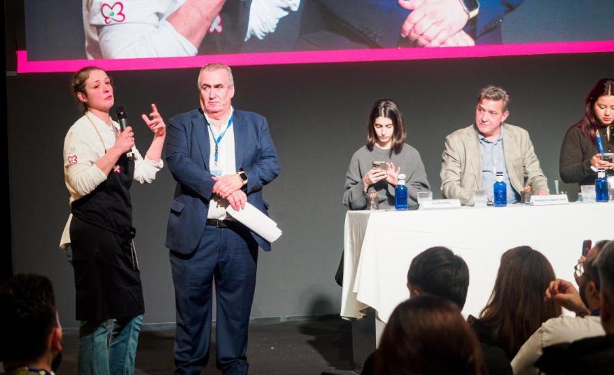 Diana Díaz (Madrid) se lleva el estreno del concurso 'Bocados con Queso' en Madrid Fusión.