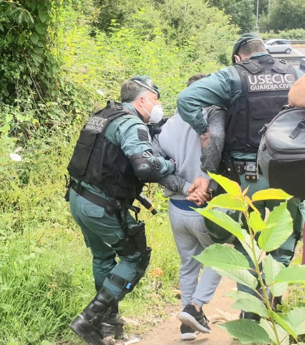 Nuevo golpe al tráfico de drogas en O Vao con varios detenidos