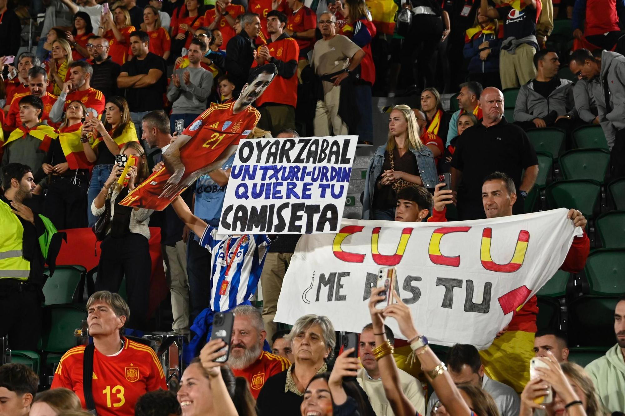 España - Georgia, en imágenes