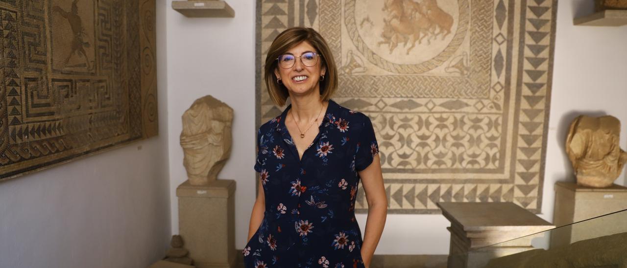 María Dolores Baena, directora del Museo Arqueológico de Córdoba, en el recinto museístico.