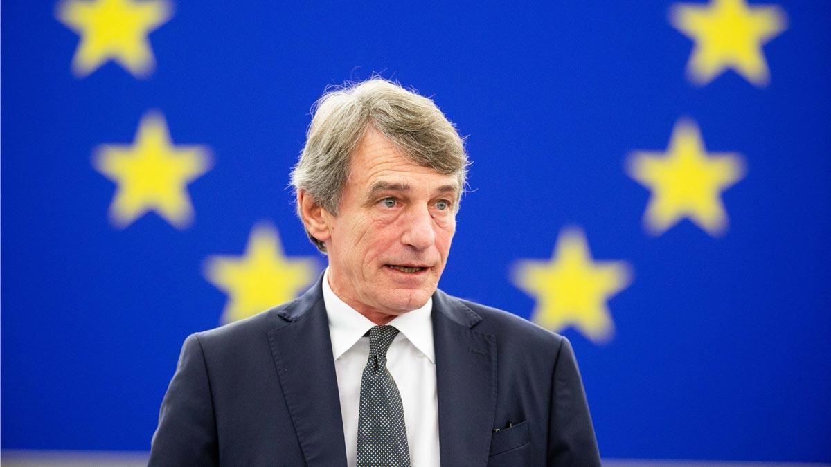El presidente del Parlamento Europeo, David Sassoli, insta a cumplir la sentencia de Junqueras