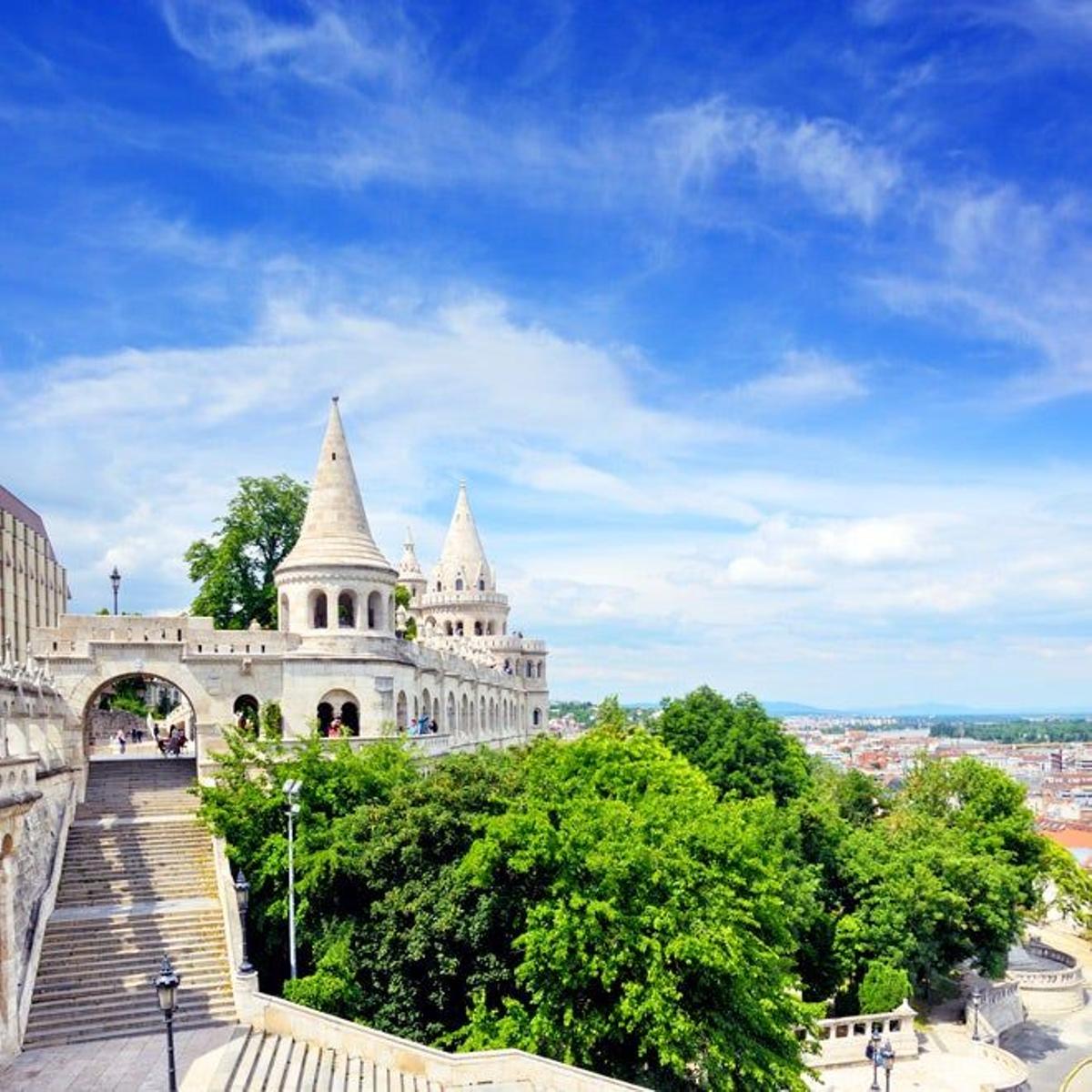 Bastión de los Pescadore, Budapest.