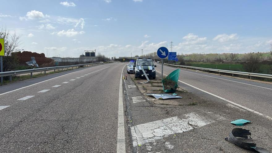 Muere un hombre de 34 años en un accidente de tráfico en la N-630 de Zamora