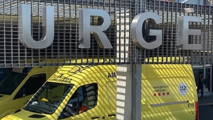 Entrada de Urgencias de un hospital de Cataluña