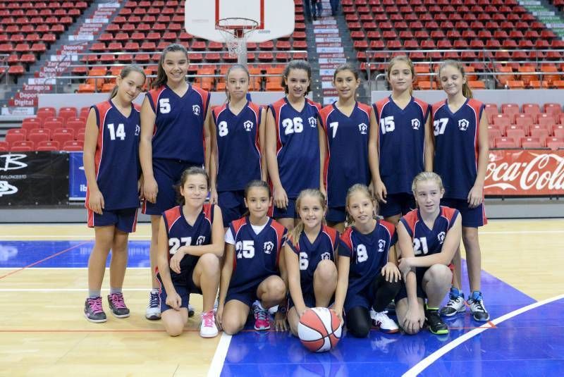 DÍA DEL MINIBASKET. Fotogalería de formación de equipos