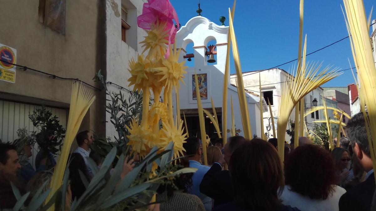 Imagen del tradicional Domingo de Ramos en Alberic.