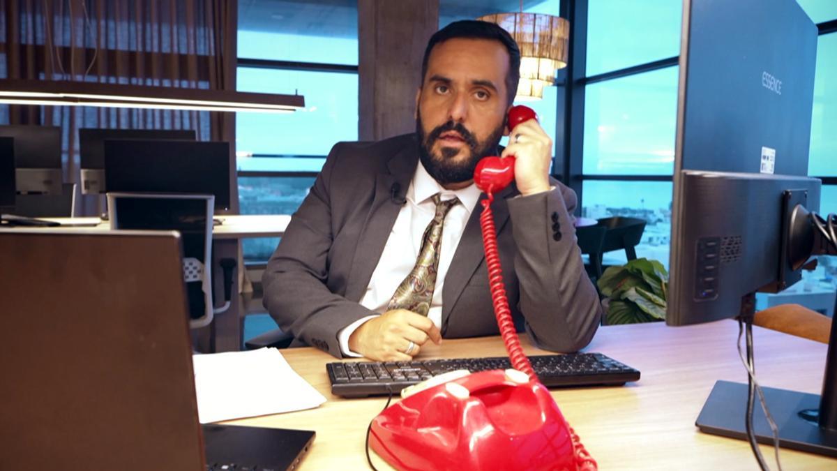 Kike Pérez, en plan Bróker