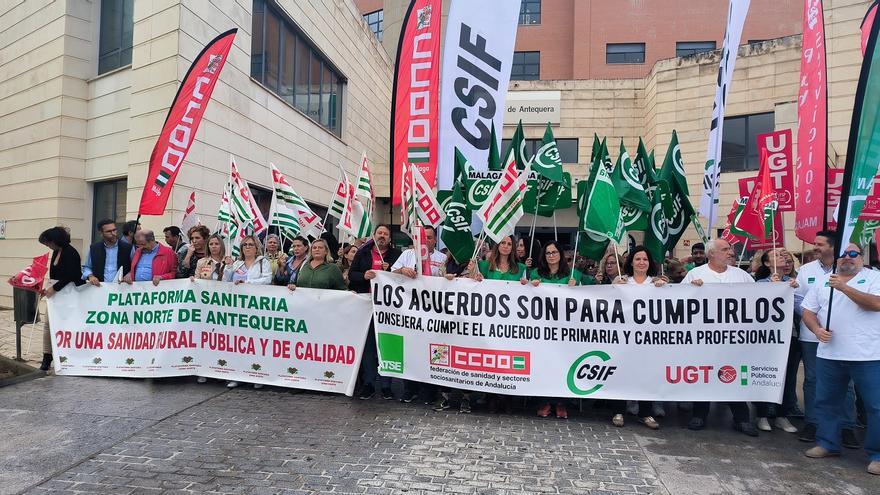 Movilización en el Hospital de Antequera &quot;por los incumplimientos&quot; del SAS