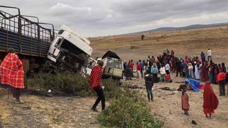 Tres malagueñas fallecen en un accidente de tráfico en Tanzania.