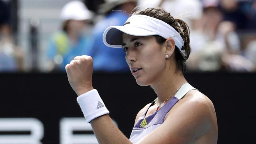 Muguruza se luce en su victoria ante Kiki Bertens