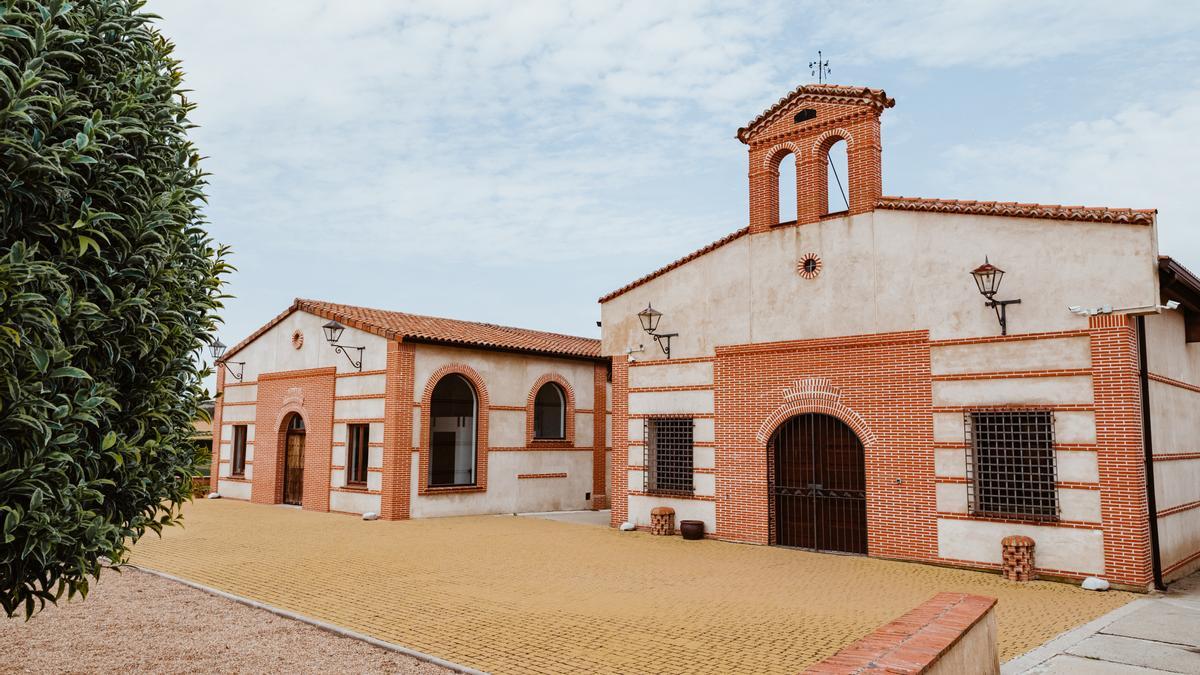 Instalaciones de la bodega Numanthia, enclavadas en Valdefinjas