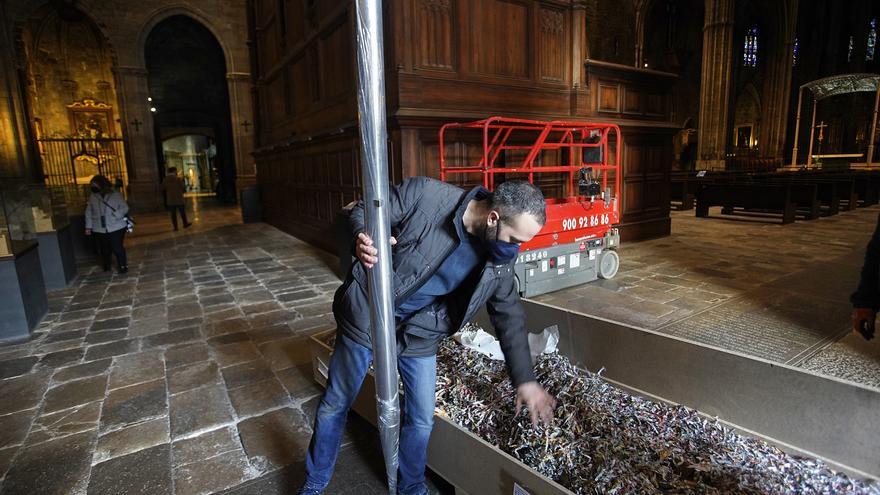 Fil a l’agulla per acabar l’orgue de la Catedral setanta-nou anys després