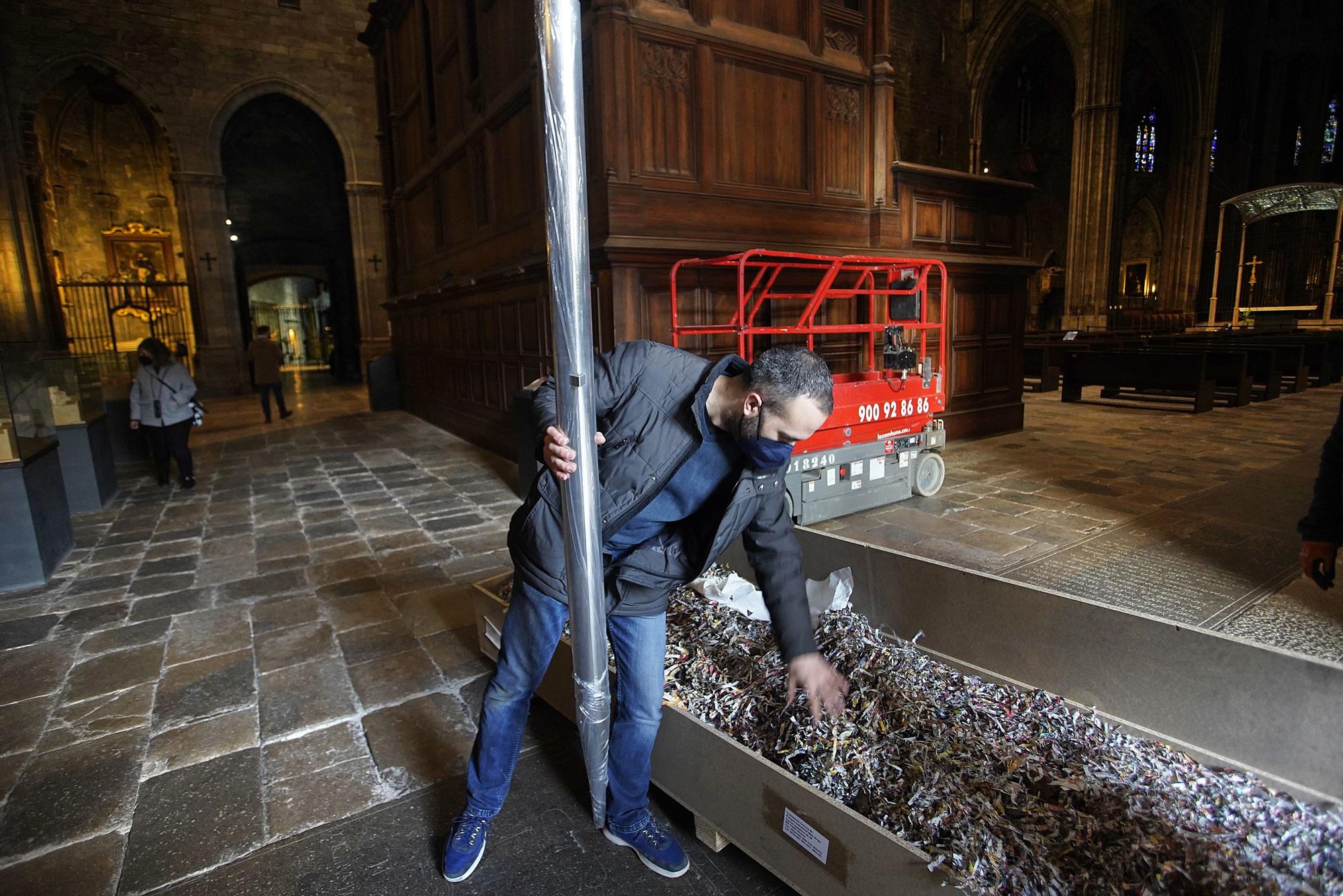 Fil a l’agulla per acabar l’orgue de la Catedral setanta-nou anys després