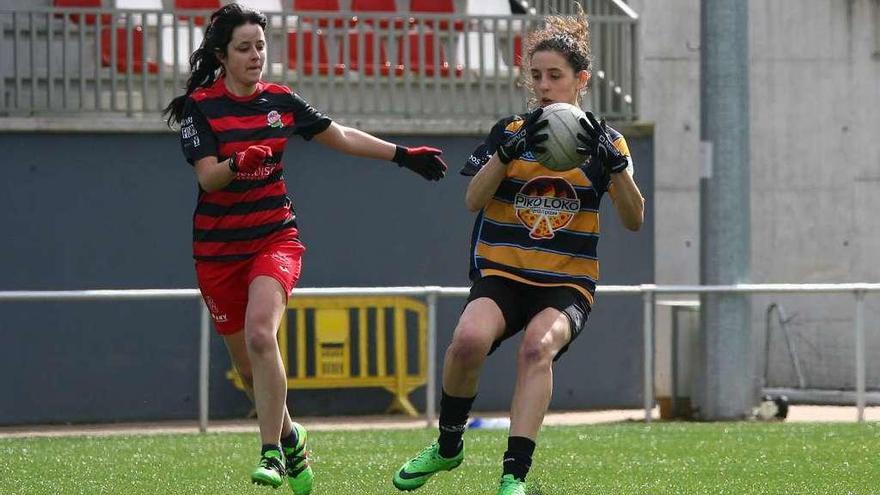 Imagen de la final femenina del Trofeo Garañón. // Bernabé