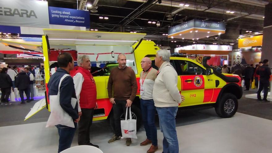 Xàbia busca en la feria Sicur de Madrid las últimas novedades en equipamientos para la Policía Local y Protección Civil