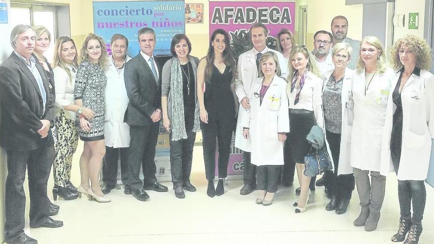 Inauguración de sala de pediatría.