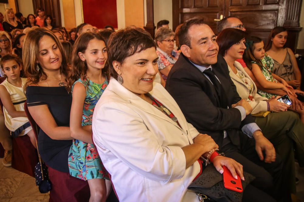 Investidura de Toni Francés como alcalde de Alcoy.