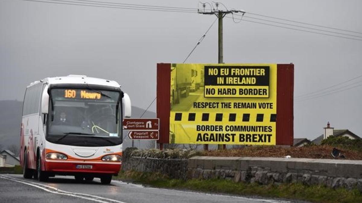 Irlanda del Norte volverá a tener frontera cuando se consolide el 'brexit'.